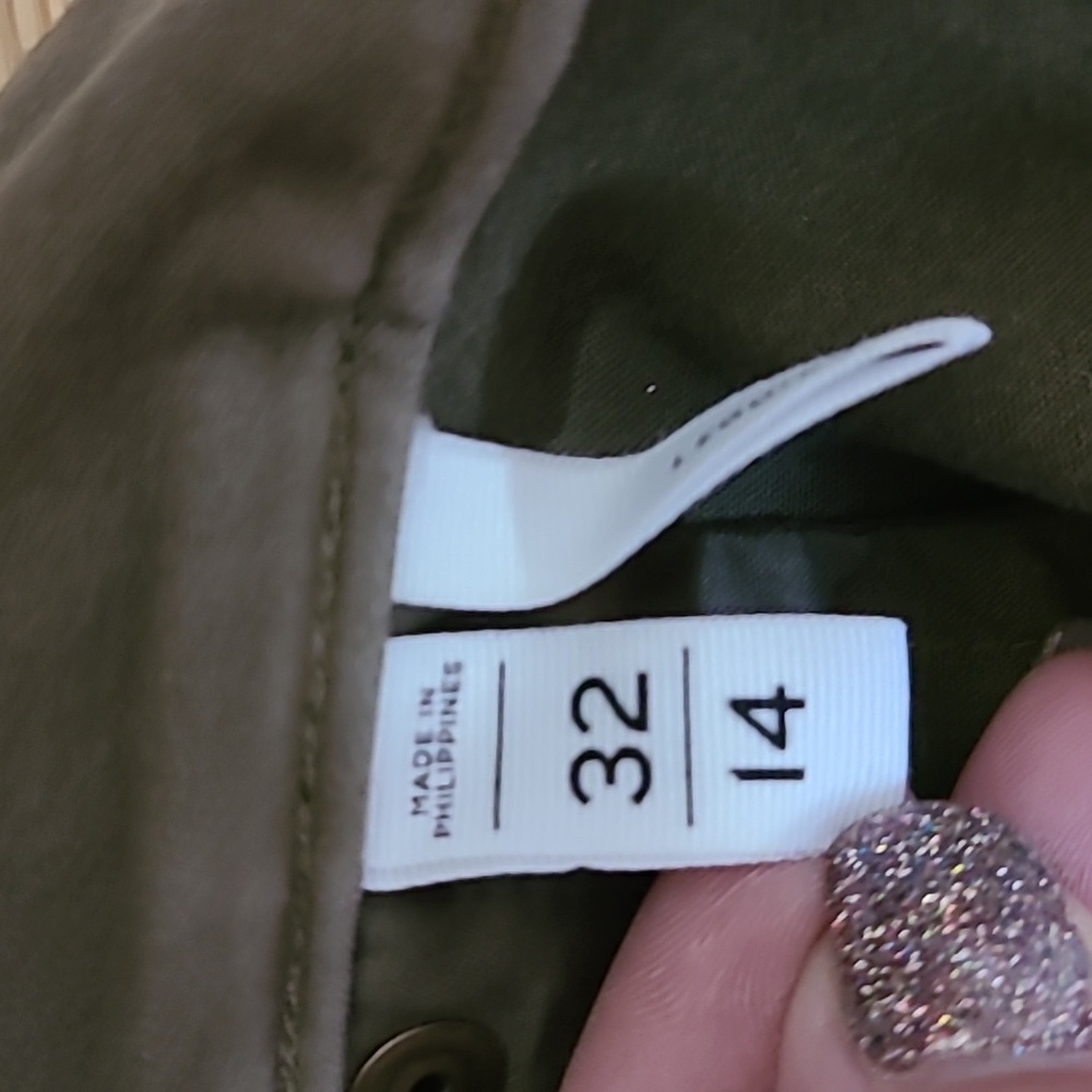 Loft Olive Green 5 pocket pants - Picture 5 of 6
